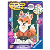 RAVENSBURGER 23765 Malen nach Zahlen - Blumiger Fuchs von Ravensburger