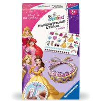 RAVENSBURGER 25911 Bastelset Freundschaftsbändchen & Tattoos Disney Prinzessinnen von Ravensburger