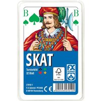 RAVENSBURGER 27010 Klassisches Skatspiel, Offizielle Turnierkarte des DSkV, 32 Karten in Klarsicht-Box RAVENSBURGER 27010 Klassisches Skatspiel, Offizielle Turnierkarte des DSkV, 32 Karten in Klarsicht-Box von Ravensburger