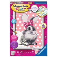 RAVENSBURGER 28470 Malen nach Zahlen Knuffiges Häschen von Ravensburger