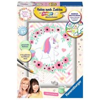 RAVENSBURGER 28928 Malen nach Zahlen Zuckersüßes Einhorn von Ravensburger