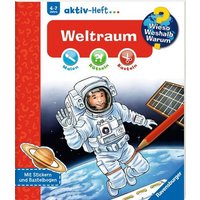RAVENSBURGER 32669 Wieso? Weshalb? Warum? aktiv-Heft: Weltraum von Ravensburger