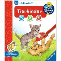 RAVENSBURGER 32693 Wieso? Weshalb? Warum? aktiv-Heft: Tierkinder von Ravensburger