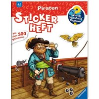 RAVENSBURGER 32941 Wieso? Weshalb? Warum? Stickerheft: Piraten von Ravensburger