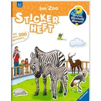 RAVENSBURGER 32943 Wieso? Weshalb? Warum? Stickerheft: Im Zoo von Ravensburger