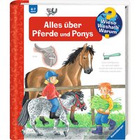 RAVENSBURGER 33258 Wieso? Weshalb? Warum?, Band 21: Alles über Pferde und Ponys von Ravensburger
