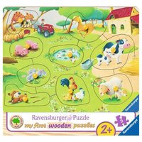 RAVENSBURGER 3683 Kinderpuzzle Kleiner Bauernhof RAVENSBURGER 3683 Kinderpuzzle Kleiner Bauernhof von Ravensburger