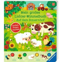 RAVENSBURGER 41041 Lichter-Wimmelbuch: Auf dem Bauernhof von Ravensburger