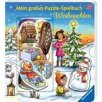 RAVENSBURGER 41094 Mein großes Puzzle-Spielbuch: Weihnachten von Ravensburger