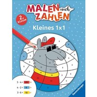 RAVENSBURGER 41622 Malen nach Zahlen, 2. Klasse: Kleines 1 x 1 von Ravensburger