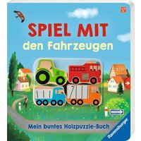 RAVENSBURGER 41765 Spiel mit den Fahrzeugen: Mein buntes Holzpuzzle-Buch RAVENSBURGER 41765 Spiel mit den Fahrzeugen: Mein buntes Holzpuzzle-Buch von Ravensburger