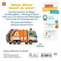 RAVENSBURGER 41772 Meine ersten Wörter: Fahrzeuge im Einsatz von Ravensburger