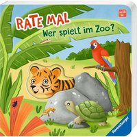 RAVENSBURGER 41871 appbilderbuch Rate mal: Wer spielt im Zoo? von Ravensburger