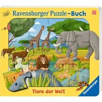 RAVENSBURGER 42079 Puzzle-Buch: Tiere der Welt von Ravensburger