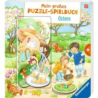 RAVENSBURGER 42080 Mein großes Puzzle-Spielbuch: Ostern von Ravensburger
