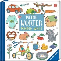 RAVENSBURGER 42118 Babybücher & PappbilderbücherBabybücher & Pappbilderbücher Meine Wörter – Meine Welt: Mein erstes buntes Wörterbuch von Ravensburger