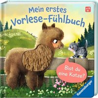 RAVENSBURGER 42125 Babybücher & PappbilderbücherBabybücher & Pappbilderbücher Mein erstes Vorlese-Fühlbuch: Bist du eine Katze? von Ravensburger