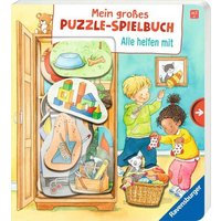 RAVENSBURGER 42127 Mein großes Puzzle-Spielbuch: Alle helfen mit von Ravensburger