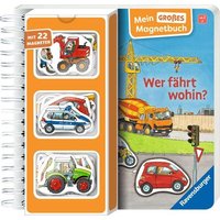 RAVENSBURGER 42149 Mein großes Magnetbuch: Wer fährt wohin? RAVENSBURGER 42149 Mein großes Magnetbuch: Wer fährt wohin? von Ravensburger