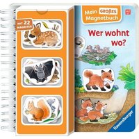 RAVENSBURGER 42150 Mein großes Magnetbuch: Wer wohnt wo? RAVENSBURGER 42150 Mein großes Magnetbuch: Wer wohnt wo? von Ravensburger