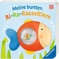 RAVENSBURGER 42165 Meine bunten Ri-Ra-Rasseltiere von Ravensburger