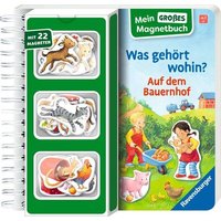 RAVENSBURGER 42180 Mein großes Magnetbuch: Was gehört wohin? Auf dem Bauernhof RAVENSBURGER 42180 Mein großes Magnetbuch: Was gehört wohin? Auf dem Bauernhof von Ravensburger