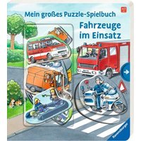 RAVENSBURGER 43873 Mein großes Puzzle-Spielbuch: Fahrzeuge im Einsatz RAVENSBURGER 43873 Mein großes Puzzle-Spielbuch: Fahrzeuge im Einsatz von Ravensburger