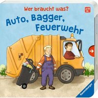 RAVENSBURGER 43890 Wer braucht was? Auto, Bagger, Feuerwehr RAVENSBURGER 43890 Wer braucht was? Auto, Bagger, Feuerwehr von Ravensburger