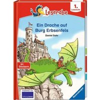 RAVENSBURGER 46051 Ein Drache auf Burg Erbsenfels - Leserabe ab 1. Klasse von Ravensburger