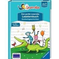 RAVENSBURGER 46069 Das große Leserabe Leselernbuch: Quatschgeschichten Leserabe ab der 1. Klasse Erstlesebuch RAVENSBURGER 46069 Das große Leserabe Leselernbuch: Quatschgeschichten Leserabe ab der 1. Klasse Erstlesebuch von Ravensburger