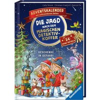 RAVENSBURGER 46418 Die Jagd nach dem magischen Detektivkoffer - Adventskalender: Geschenke in Gefahr! von Ravensburger