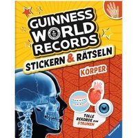 RAVENSBURGER 48026 Guinness World Records Stickern und Rätseln: Körper von Ravensburger