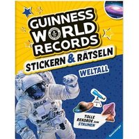 RAVENSBURGER 48028 Guinness World Records Stickern und Rätseln: Weltall von Ravensburger