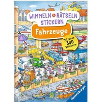 RAVENSBURGER 48872 Wimmeln, Rätseln, Stickern: Fahrzeuge RAVENSBURGER 48872 Wimmeln, Rätseln, Stickern: Fahrzeuge von Ravensburger