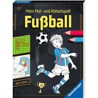 RAVENSBURGER 48884 Mein Mal- und Rätselspaß: Fußball RAVENSBURGER 48884 Mein Mal- und Rätselspaß: Fußball von Ravensburger