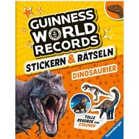 RAVENSBURGER 48949 Guinness World Records: Stickern & Rätseln - Dinosaurier von Ravensburger
