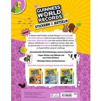 RAVENSBURGER 48950 Guinness World Records: Stickern & Rätseln - Haustiere von Ravensburger