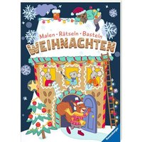 RAVENSBURGER 48993 Malen - Rätseln - Basteln: Weihnachten RAVENSBURGER 48993 Malen - Rätseln - Basteln: Weihnachten von Ravensburger