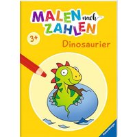 RAVENSBURGER 48996 Malen nach Zahlen ab 3 Jahren: Dinosaurier von Ravensburger