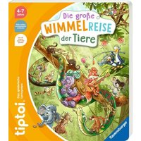RAVENSBURGER 49259 tiptoi® Die große Wimmelreise der Tiere von Ravensburger
