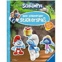 RAVENSBURGER 49724 Die Schlümpfe: Schlumpfiger Stickerspaß von Ravensburger