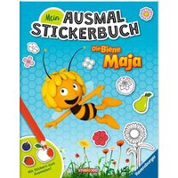 RAVENSBURGER 49763 Mein Ausmalstickerbuch: Die Biene Maja von Ravensburger