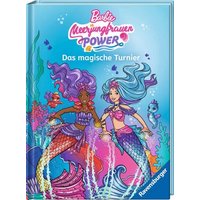 RAVENSBURGER 49854 Barbie – Meerjungfrauen-Power: Das magische Turnier - Erstlesebuch zum Lesenlernen von Ravensburger