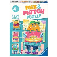 RAVENSBURGER 5135 Kinderpuzzle 3 x 24 Teile Lustige Monster RAVENSBURGER 5135 Kinderpuzzle 3 x 24 Teile Lustige Monster von Ravensburger
