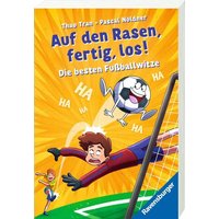RAVENSBURGER 53149 Auf den Rasen, fertig, los! Die besten Fußballwitze von Ravensburger