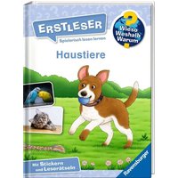 RAVENSBURGER 60049 Erstlesebücher Wieso? Weshalb? Warum? Erstleser, Band 12: Haustiere von Ravensburger