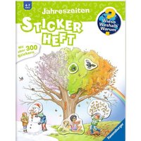 RAVENSBURGER 60103 Wieso? Weshalb? Warum? Stickerheft - Jahreszeiten von Ravensburger