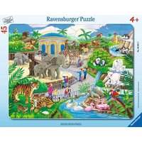 RAVENSBURGER 6661 Kinderpuzzle Besuch im Zoo RAVENSBURGER 6661 Kinderpuzzle Besuch im Zoo von Ravensburger