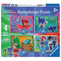 RAVENSBURGER 6917 Kinderpuzzle PJ Masks 12/16/20/24p von Ravensburger