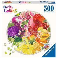 RAVENSBURGER17169 Erwachsenenpuzzle Circle of Colors - Fruits & Vegetables 500 Teile von Ravensburger
